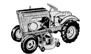 Burns lawn tractors B-90-E lawn tractor