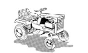 Simplicity Serf 525 lawn tractor